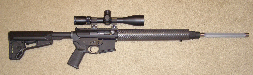 new ar build with scope & handguard.jpg